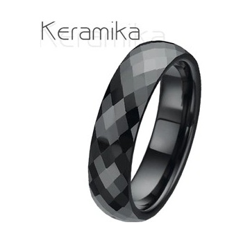 Nubis Keramický prsten černý KM1002 6 71