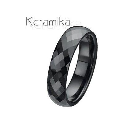 Nubis Keramický prsten černý KM1002 6 71