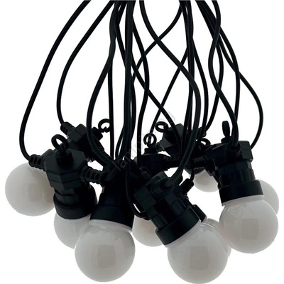 Baterie Centrum LED външна декоративна гирлянда 10xLED/0, 36W/230V 4, 5 m IP44 черна (BC0777)