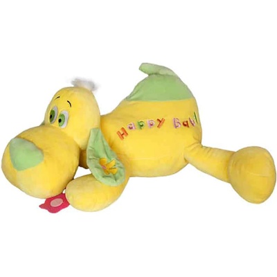 Амек Тойс Плюшена играчка Амек Тойс - Легнало куче, жълто, 53 cm (040247-3)