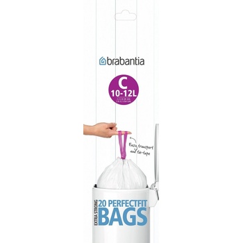 Brabantia PerfectFit pytle 10-12 L C 20ks sáčků v roli 18µm