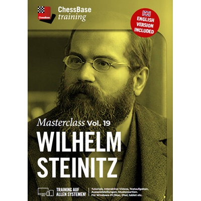 ChessBase Master Class Vol. 19: Wilhelm Steinitz, Dorian Rogozenco - verzia na stiahnutie (anglicky, nemecky)