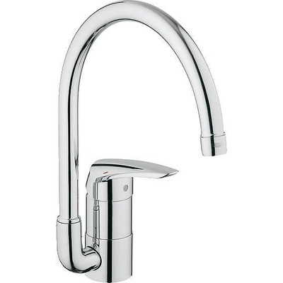GROHE Смесител едноръкохватков (висок чучур) Eurodisc (32259001)