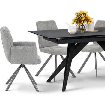 Carmen Трапезен стол bury 2 - сив r 07 (b3532372)