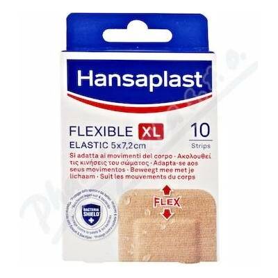 Hansaplast Flexible XL 5 x 7,2 cm 10 ks
