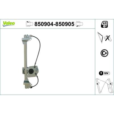 Zvedací zařízení oken VALEO 850904