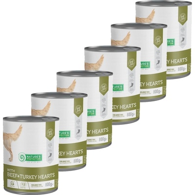 Natures Protection Adult Beef & Turkey 6 x 800 g