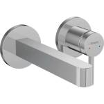 Hansgrohe Finoris - Скрита смесителна батерия за умивалник, монтаж с 2 отвора, EcoSmart, хром 76051000 (76051000)