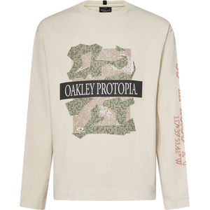 Oakley Мъжка блуза с дълъг ръкав Oakley MTN Ridge L/S Tee Longsleeve - Mist (216-7648-0212)