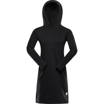 Alpine Pro Дамска суитшърт рокля ALPINE PRO OLEBA black ALPINE PRO | Cheren | ЖЕНИ | L