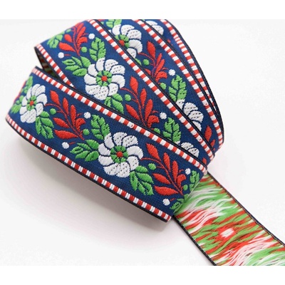 Krojová stuha - modrá - šíře 2,5 cm – Zboží Dáma