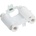 Brady M7-R4400-WT / 173192, Бял 4400 Серия ленти за термотрансферни принтери, 50.80 mm x 46 m (173192)