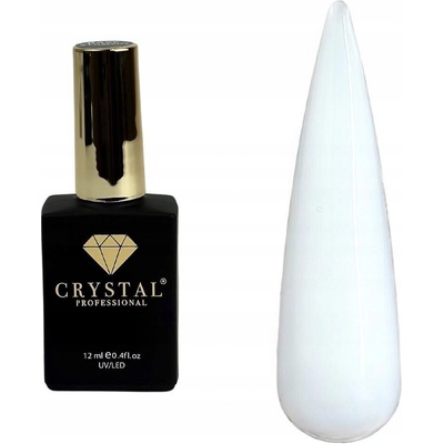 Top Milk 12ml CRYSTAL PROFESSIONAL Top hybrid bez výpotku, KRYCÍ