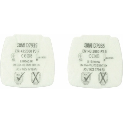 3M Secure Click D7935 Částicový filtr P3 R - balení 4ks