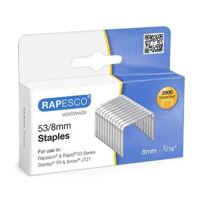 Rapesco Скоби, 53/8, поцинковани, rapesco 0752 (0752)