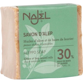 Najel mydlo Aleppo s 30 % vavrínovým olejom 185 g