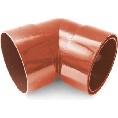 Gutta Aqua Plastové odkvapové koleno 110 mm 67.5° tehlovo červená