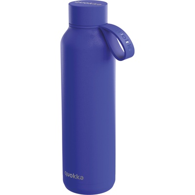 Quokka Solid термо бутилка с дръжка, 630 мл, синя (40176)