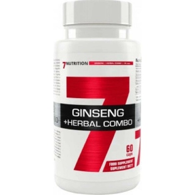 7Nutrition Ginseng + Herbal Combo 60 kapslí
