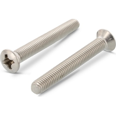 INOX DIN 966 šroub se zápustnou čočkovou hlavou a křížovou drážkou PH - PHILLIPS, nerez A4 Varianta: DIN 966 šroub zápustná čočková hlava křížová drážka PH, nerez A4 M3X20 – Zbozi.Blesk.cz
