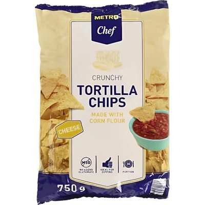 Metro Chef Tortilla Chips Sýrové 750 g