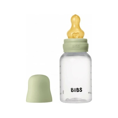 Bibs antikoliková fľaša s kaučuk cumlíkom Sage 150ml