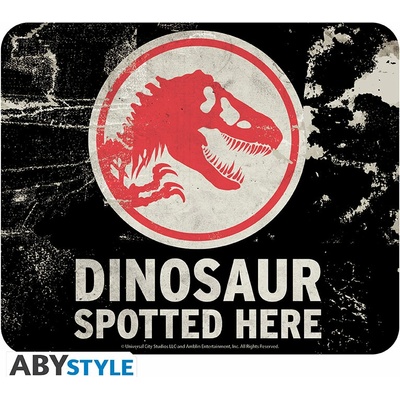 ABYstyle JURASSIC WORLD - Flexible Mousepad - Caution dinosaur ABYACC410