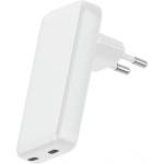 Dviced Зарядно за стена 45W GaN CC EU бяло от Dviced (DV221001)