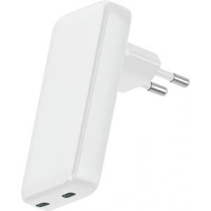 Dviced Зарядно за стена 45W GaN CC EU бяло от Dviced (DV221001)