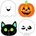 Amscan Хартиени маски - Halloween Friends 8 бр