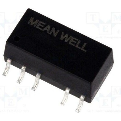 MEAN WELL F0512T-1W Měnič: DC/DC; 1W; Uvst: 4,5÷5,5VDC; Uvýst: 12VDC; Ivýst: 83,33mA; SMT