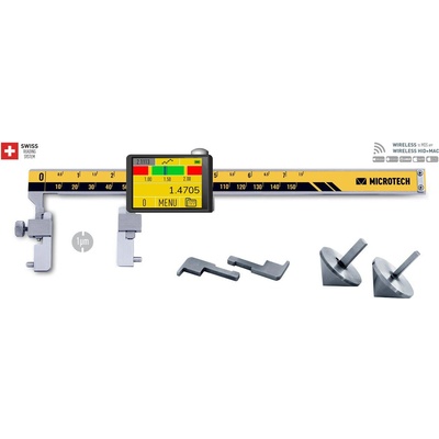 Microtech Универсален дигитален шублер Microtech DataMet eForce 1-20N - IP54, 300 мм, 0, 001 мм (141630308)