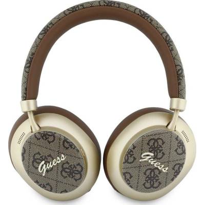 Guess PU 4G Gold Script Metal Logo ENC