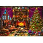 Bluebird Puzzle - Puzzle Davison: Cosy Christmas Room - 2 000 piese