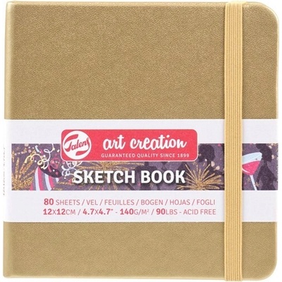 Talens Art Creation Sketchbook v pevnej väzbe White Gold 12 x 12