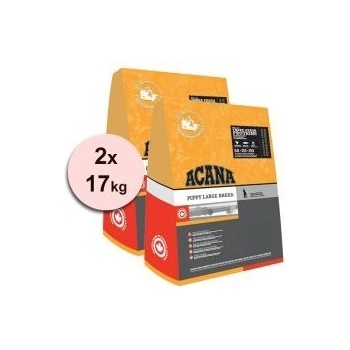 ACANA Puppy Large Breed 2 x 17 kg