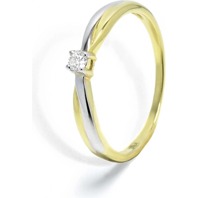 Blink-Blink Kombinovaný diamantový prsteň 1307ZbDG