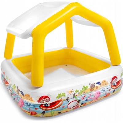 Intex 57410 so strieškou 157 x 157 x 122 cm