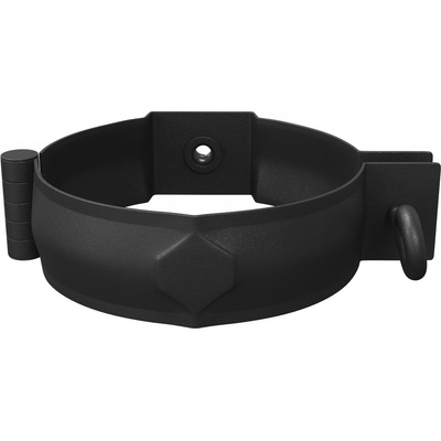 Bilka Prstencová objímka zvodu 90 mm RAL 9005 čierna