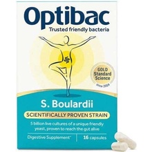 Optibac Saccharomyces Boulardii Probiotiká pri hnačke 16 kapsúl