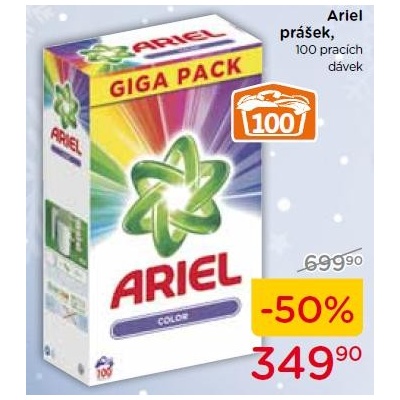 Ariel Giga pack Color 100 PD 7,5 kg - Heureka.cz