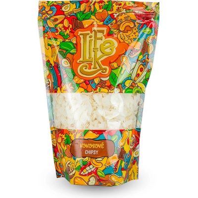 LifeLike Kokosové Chipsy 400 g