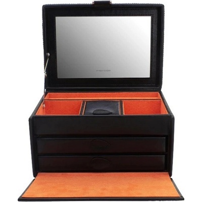 Friedrich Lederwaren šperkovnice Boho 20132 2 černá