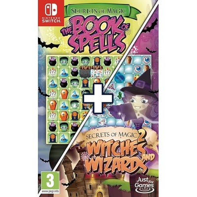 Secrets of Magic 1 & 2 - The Book of Spells + Witches and Wizards