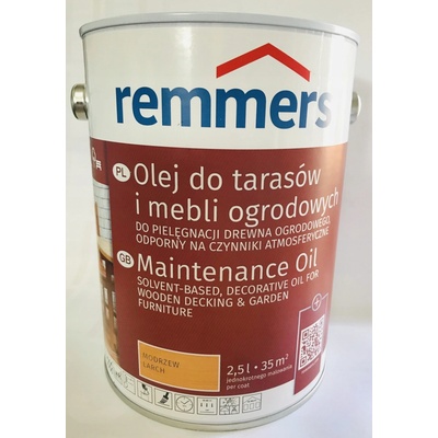 Remmers Olej na terasy a zahradní nábytek PFLEGE-OL DOUGLAS 2,5L