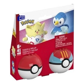 Mega Pokémon Pokéball - Piplup & Togepi