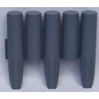 Prosperplast IPAL5 270 x 15,5cm šedá set 10 ks