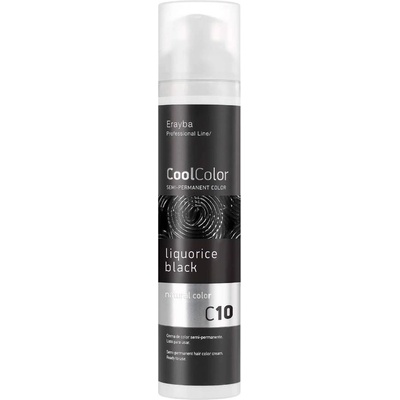 Erayba CoolColor Пигмент за коса, C10 Liquorice Black, 100 ml