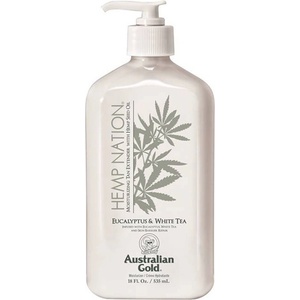 Australian Gold Hemp Nation Хидратиращ лосион за тяло Eucalyptus & White Tea, 535 ml Лосион за тяло