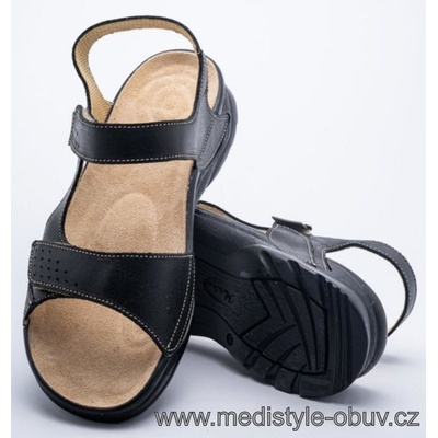 Medistyle Věra 1V T26 4 sandál černý